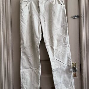 Jones New York Women's Straight Leg Jeans - Cream